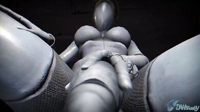 [Penetrating Cumshot] Sexy Slut Teases Rough Anal with Double Penetration [Dahsharky]