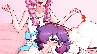 Peter Raynor and Cuchuflin enjoy their massive boobs and asses in Fembot Porn!