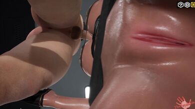 Watch Erika Dream as she gets fucked by two hot guys in a steamy threesome!