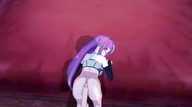 No Game No Life - Jibril Shares Her Sexual Knowledge