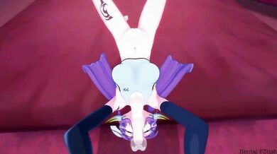 No Game No Life - Jibril Shares Her Sexual Knowledge