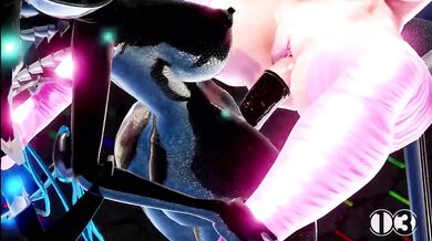 Thick and Curvy Futa in Skintight Bodysuit Dominates Bimbos