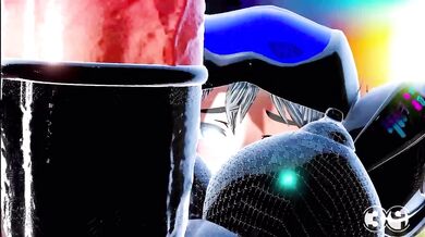 Thick and Curvy Futa in Skintight Bodysuit Dominates Bimbos