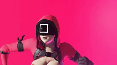 Sexy Squid Lady - A Fortnite Dance Porn Parody