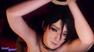 A busty MILF is led around on a leash by her sexy son, but it’s not long before she’s being thoroughly creampied by his buddies in the woods