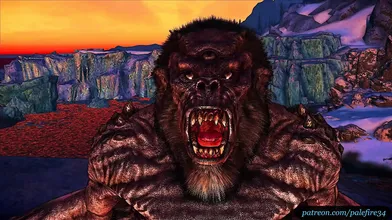 Watch me get fucked by a giant alien dick in Borderlands - girl vs monster sex story!