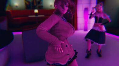 Christie gets wild at the nightclub with Raizen Studio!