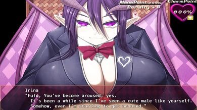 Watch the hot succubus Irina from Cornelica Town of Succubi take on two horny men in this naughty PORN video!