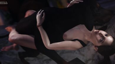 The alley becomes the scene of a forbidden romance between Elizabeth and Claire, in this third installment of their erotic adventure