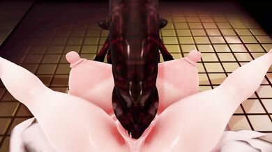 Hentai Insects and Tentacles: Hehe 233 Meets His Match