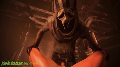 Rough Sex with the Babysitter in the Basement - Meg Thomas and Ghostface (Dead by Daylight & Scream)