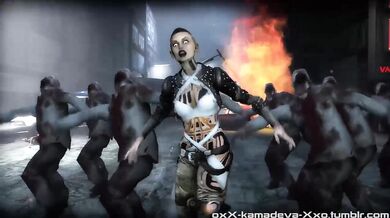 Ava Wong gets fucked by a mysterious entity on Halloween Night - Kamadevasfm