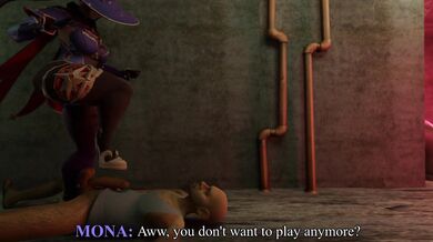 The Hentai Mona vs Old Man [SimsStuff3D]