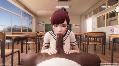 [4K] Stuck In Detention With DVa [Blacked][Wutboi]