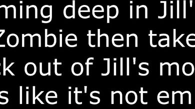 Watch Jill having a threesome with two undead zombies in this amazing VGamesRy porn video!