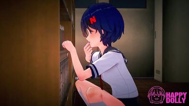 Exploring the Beautiful Belle Library with Quiet Masturbation (SD26 )