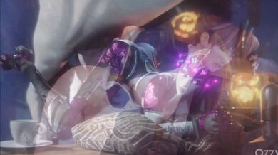 Watch as these sexy girls get fucked by a pony in this extreme hentai porn video!