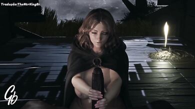 The old man, with his stiff penis, fucks in Brazilian Portuguese language!