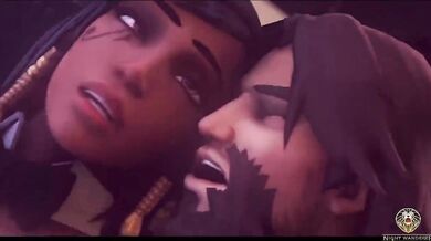 Pharah, the Daughter of Death, gets caught up in a Night of Wandering with her overprotective dad!