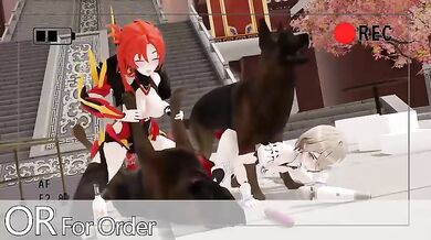 Hentai Porn - Himekos Bestiality with Rita, The Old AKT Scene