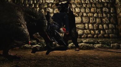 In this hentai PORN movie, a Skyrim Slut Steals Stud Skeever Seeds from a farmers field and stuffs them in her pussy to increase her pleasure