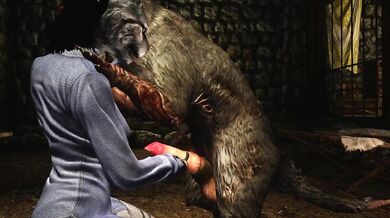 In this hentai PORN movie, a Skyrim Slut Steals Stud Skeever Seeds from a farmers field and stuffs them in her pussy to increase her pleasure