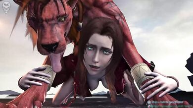 Love is in the Air with Aeris and Cloud, a XXX parody!