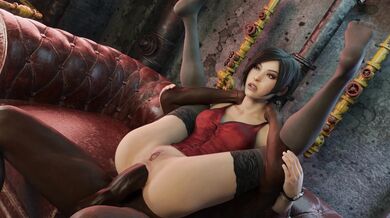 Analyzing the Hunter's Movements Ada Wong Performs a Full Nelson on His Blacked Ass, Stunning Him with her Standard Save Ass in 4K