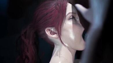 One Horse Sucker Takes a Ride on Anothers Dick