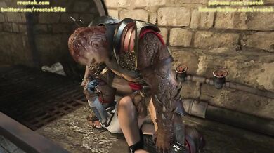 Cassie Cage, the Sex Slave of Shao Kahn in Mortal Kombat 11