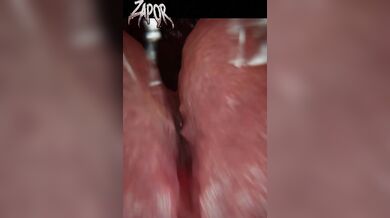 Watch the riveting scene as the metal rod bends and snaps, sending the heroine to her knees in pleasure