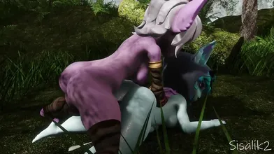 Daddys Little Princess and Her Lustful Maidservant: Tristana and Vex