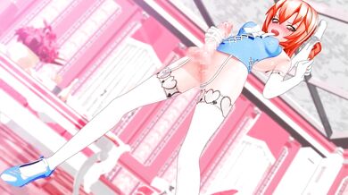 Futanari girl Hikari - summer Masturbation - [MiMiA Cute]