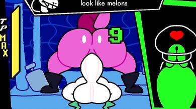 Hey, did you see that new deltarune porno? It was so funny and fully loaded with all the good stuff!