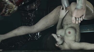 Two Lesbians and a MILF: Jill and Nemesis Go at It in the Second Form