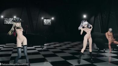 Kancolle MMD-R18: Kashima & Bismarck - Sex Dance - Dee Ai dee - ???? Hottest Kancolle MMD Animation with R18 Content ????