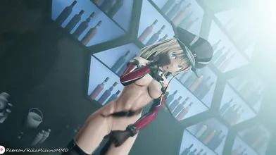 Kancolle MMD-R18: Kashima & Bismarck - Sex Dance - Dee Ai dee - ???? Hottest Kancolle MMD Animation with R18 Content ????