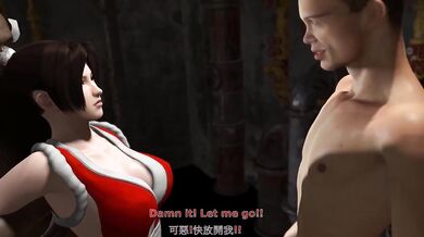 Sexual Tension Rises as Mai Shiranui Strips Down for a Steamy Three-Way!