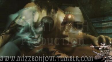 Watch Missy B get fucked hard in her bunkhouse at night!