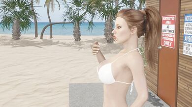 WATCH the HOT GIRLS in BIKINIS have an UNEXPECTED encounter with a VORE BEAST on the BEACH