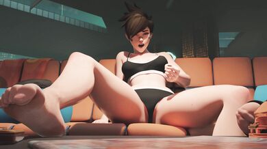 Watch Tracey Joy get naughty while clothed in this horny fmz action