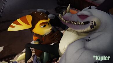 A Twitchy Ratchet Gift For Horntfrog, Animated by MrKipler