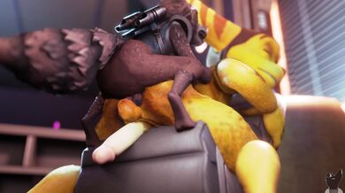 A Twitchy Ratchet Gift For Horntfrog, Animated by MrKipler