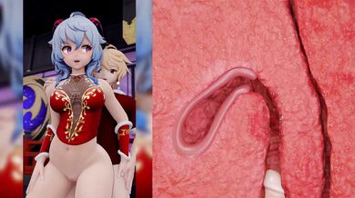 Onee-sans Better Late Than Never Hentai Adventure with Ganyu [Toon]