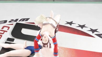 Watch Makoto Aihara and Miss Spencer (Rumble Roses) get into a hot threesome with the sexy eagle Dont miss this hentai video!