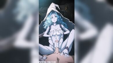 Ranni the Witch [flou] casts a spell on the unsuspecting village, leaving them helpless to resist her wicked desires