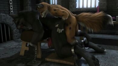Wicked Wolf Fucks Hot Fox in Animation Hourse