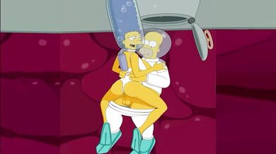 Tentacle-Monsters Sexual Conquest of Marge and Homer in the Depths of the Ocean