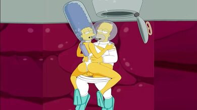 Tentacle-Monsters Sexual Conquest of Marge and Homer in the Depths of the Ocean