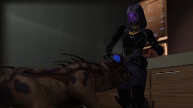 The Furry Vixen and the Sexy Demon Beast in a Hot Encounter